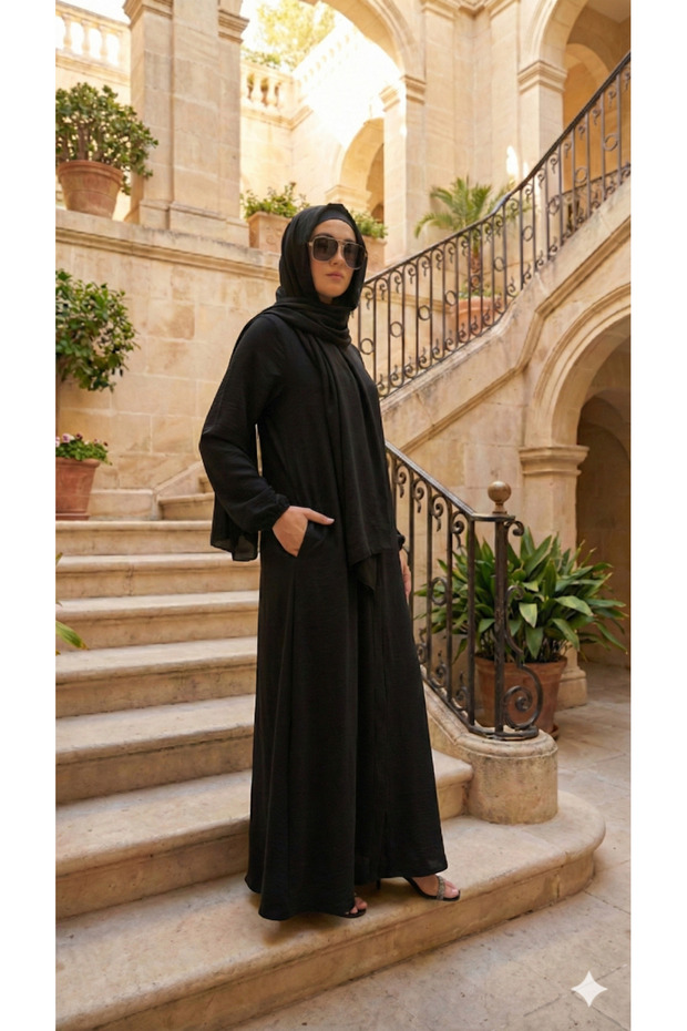 ثوب الحج والعمرة مع جيب وشال كهدية