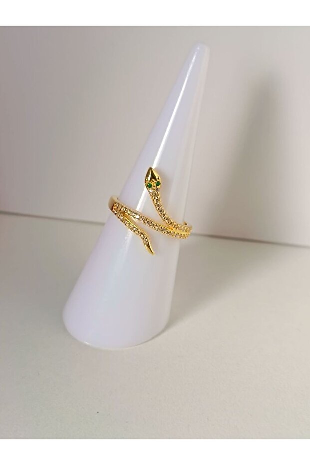 Silver snake ring - 1