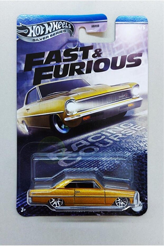 Silver Series Fast & Furious 1966 Chevy Nova Hnr88 Jby42