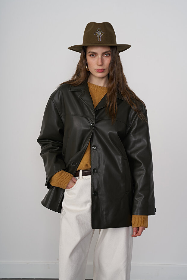 Vintage Deri Ceket - 2