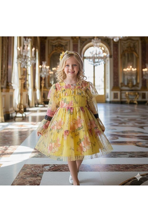 FESTIVE GIRL’S DRESS