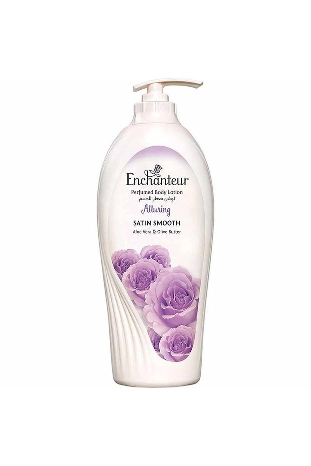 Satin Smooth- Alluring Body Lotion with Aloe Vera and Olive Butter - 500ml