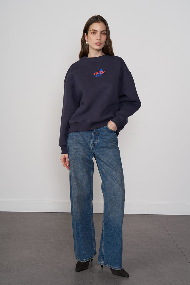 Tiger Baskılı Sweatshirt - 2