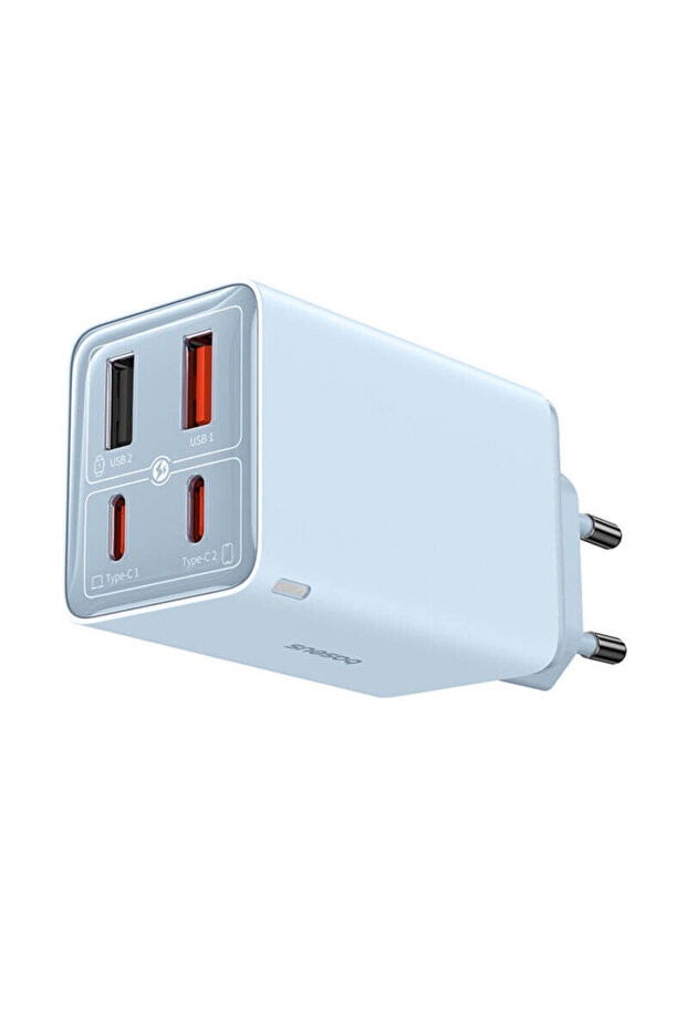 Încărcător GaN USB Type-C + cablu Type-C Baseus, 65W - 2