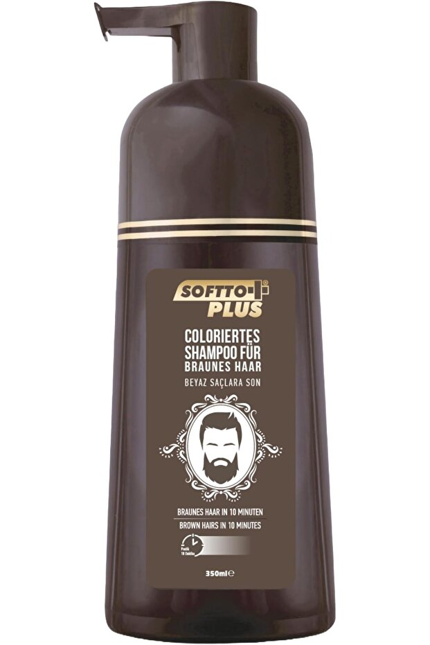 Plus Brown Hair Shampoo 350 ml