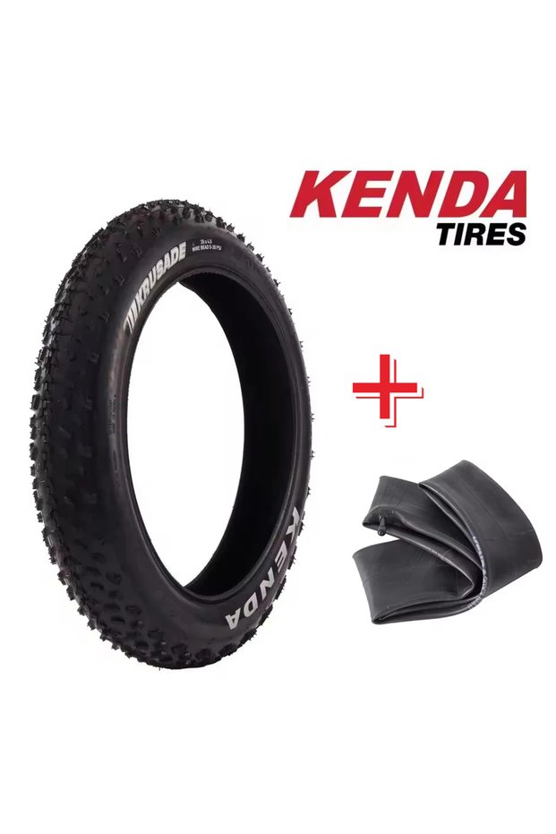 Wire K1188 and tube K1188/K1167 Krusade Fat Tire 20x4.0 Bicycle Tire 20"x4.00 Wire Clinc