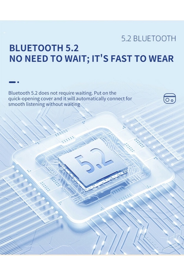 سماعات أذن لاسلكية بتقنية بلوتوث H53 - 4