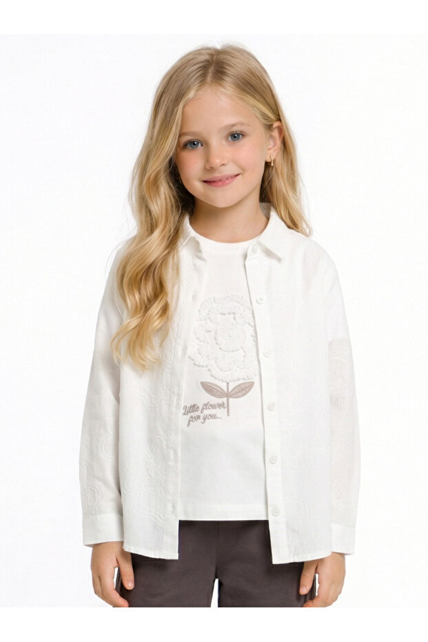 Girl's Shirt 4-8 Years Old 31526