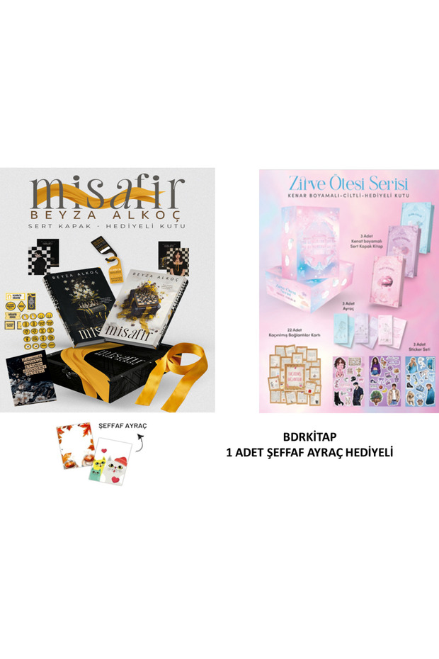 Misafir Beyza Alkoç / Zirve Ötesi Serisi Adora Yağmur / 4 kitap set ayraç hediyeli
