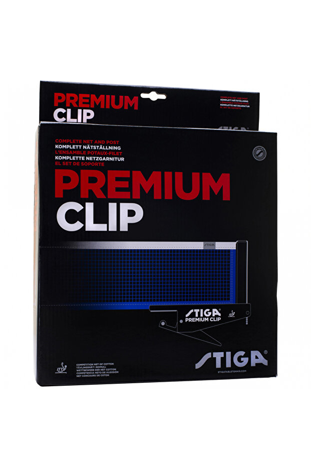 Stiga Net and Post Premium Clip Ittf Table Tennis Net 639000