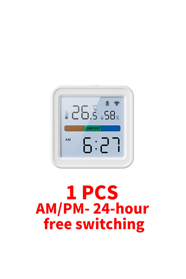 WiFi Version Tuya Zigbee WiFi Temperature Humidity Sensor Hygrometer Thermometer Detector Smart Life
