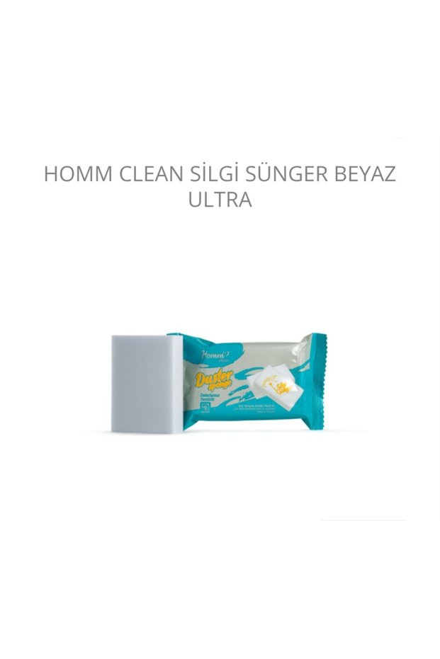HOMM CLEAN SİLGİ SÜNGER BEYAZ ULTRA