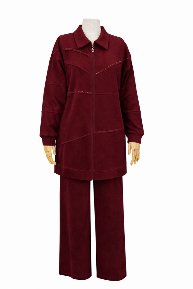 Zippered Stone Suit