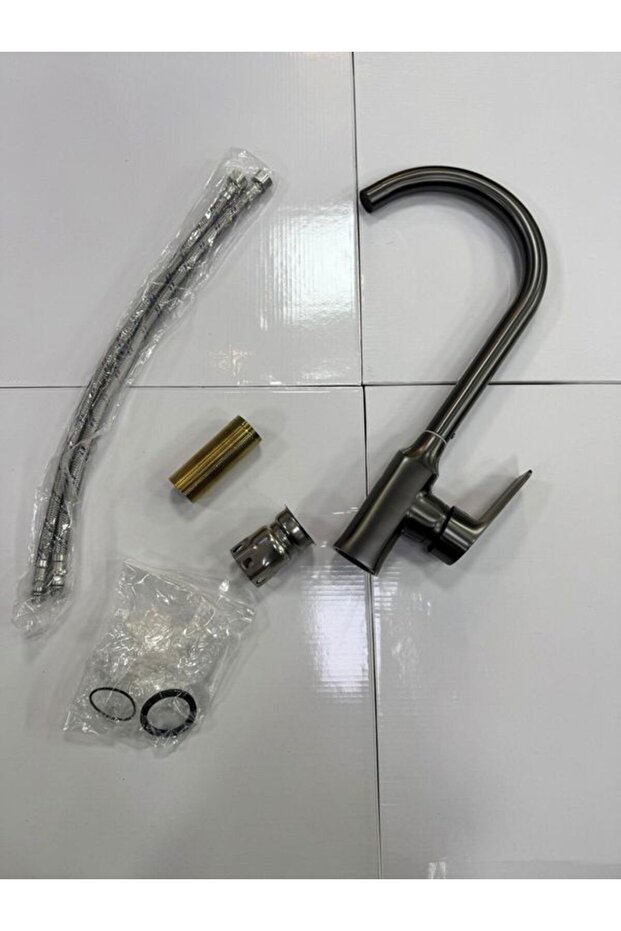 Antrasit Mutfak Eviye Bataryası - 4