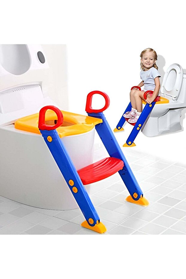 Toilet Potty Training Seat with Step Stool Ladder