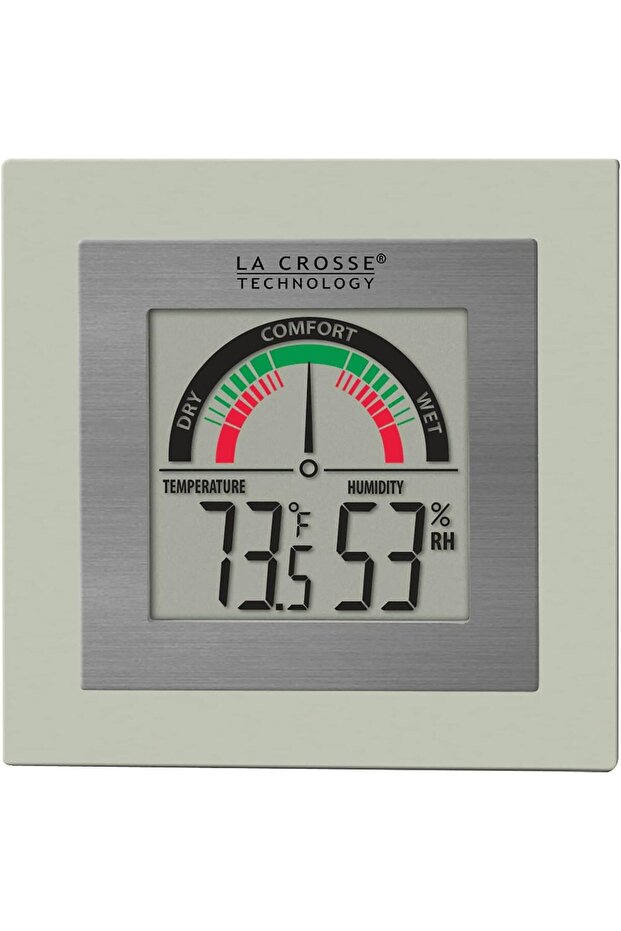 مقياس حرارة/رطوبة رقمي WT-137U مع مقياس الراحة