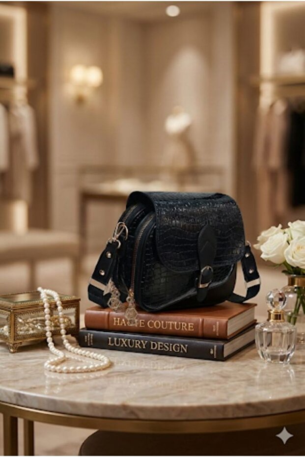 imprimeu leopard geantă de umăr elegantă - 6