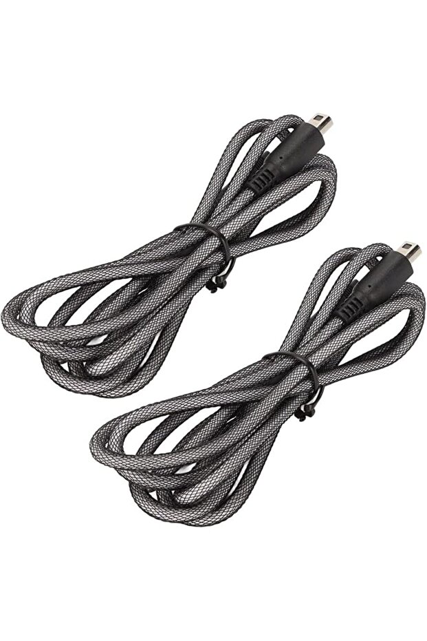 2pcs 3DS XL Cable, 5ft USB Charging Lead Compatible for 2DS 3DS New 3DS LL DSi, Play While Charging