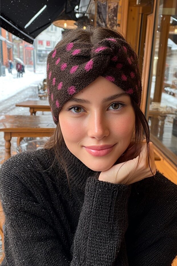 Soft Touch Patterned Headband - 1