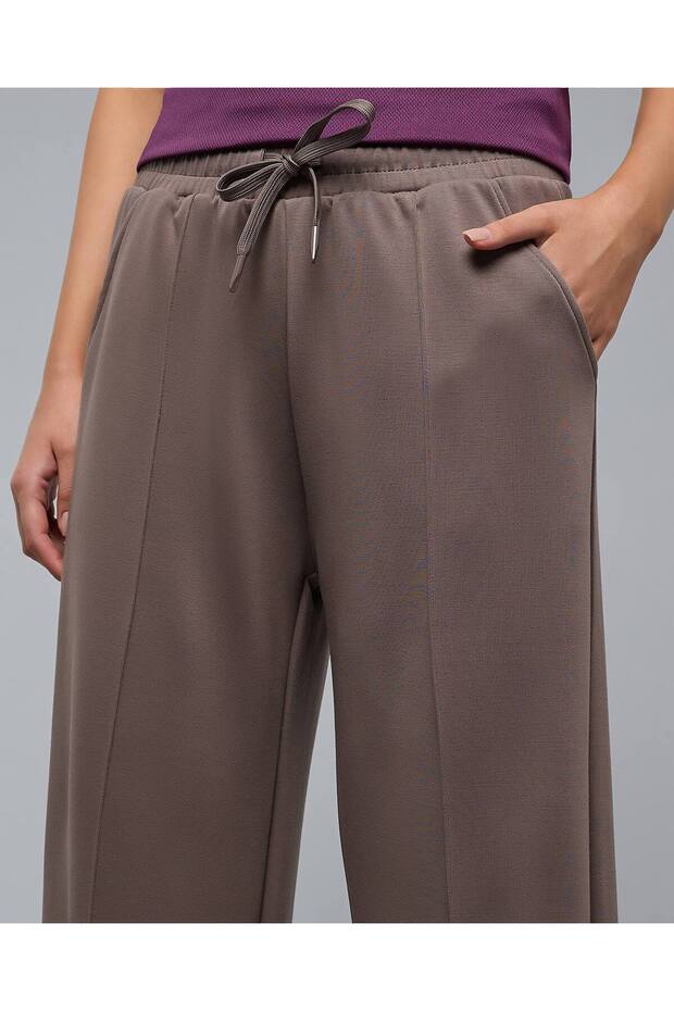 بنطال رياضي سادة بخصر برباط - 5