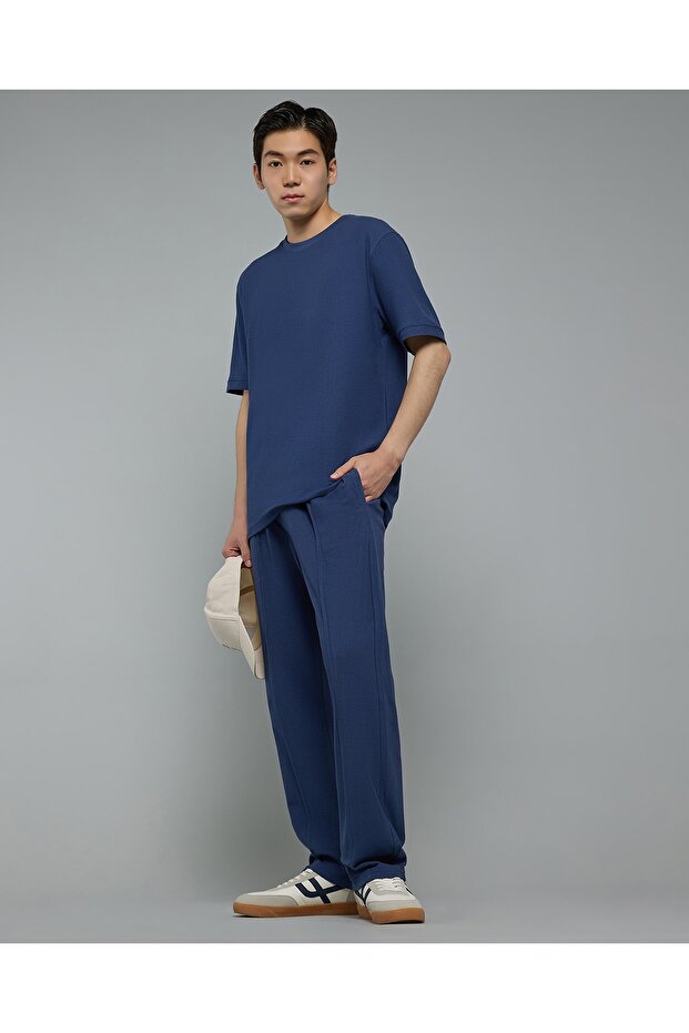 بنطال رياضي سادة بخصر برباط - 2