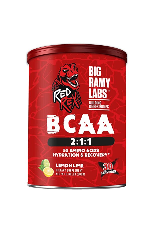 Red Rex BCAA, Lemon Lime, 300 Gm, Promote Muscle Protein Building