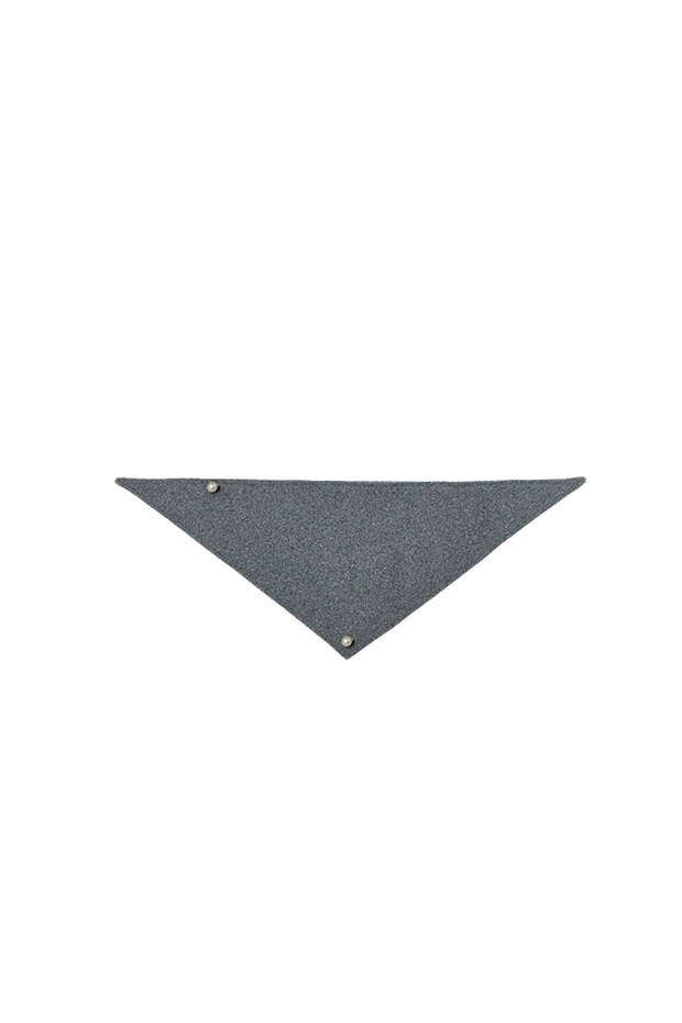 Lilbasic İncili Kaşe Fular Sis - 2