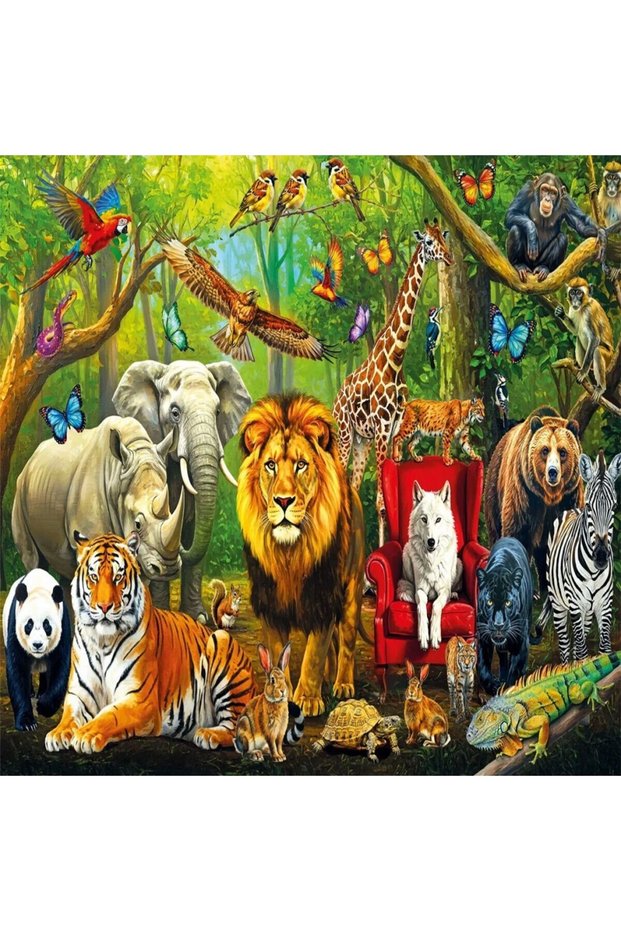 31504 Forest Animals 100 Piece Puzzle/Trendxticaret