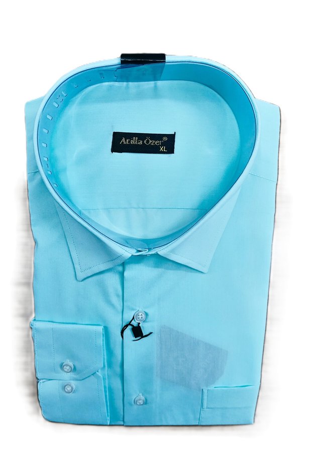 Men's White Regular Fit / Comfortable Fit Easy Iron Basic Shirt