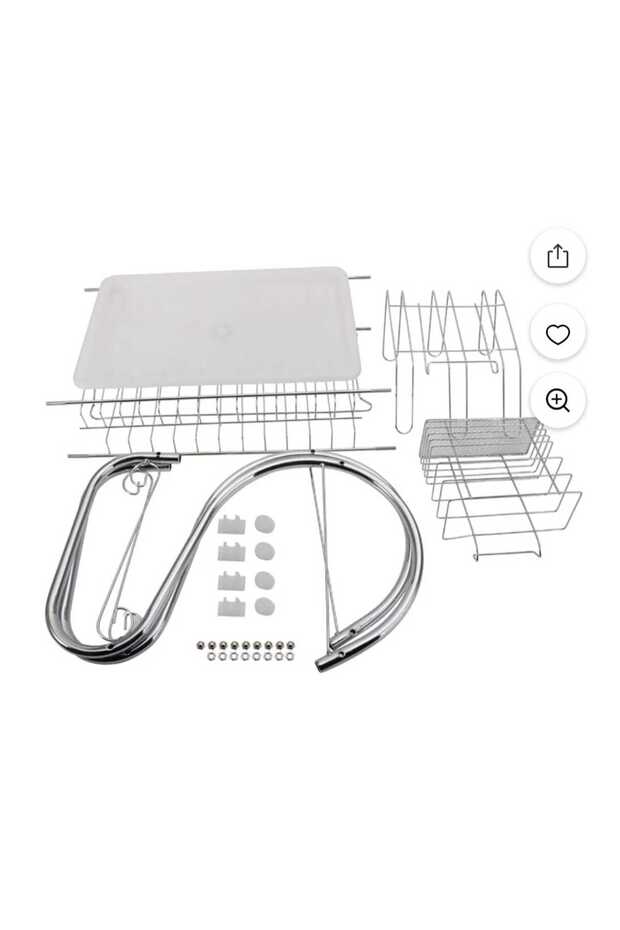 2-tier pot rack, S-shape - 3