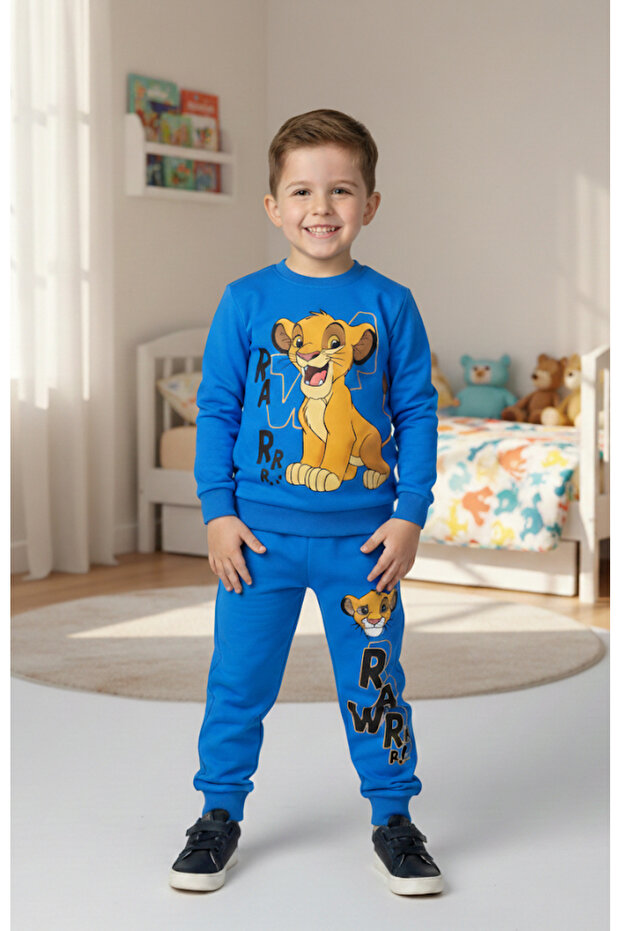 Boys Cotton Transitional Top and Bottom Set