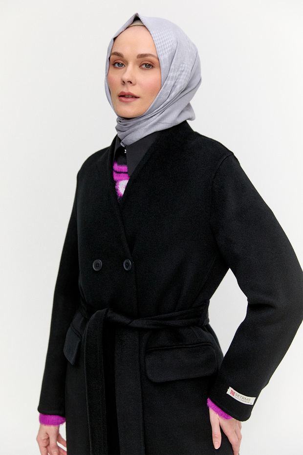 %100 Yün Premium Kaban - 3