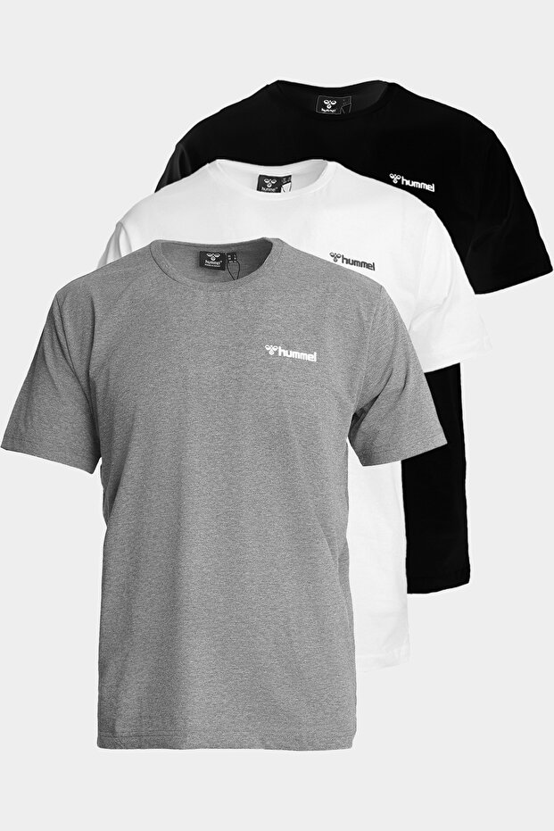 Ανδρικό μπλουζάκι Basic 3 Pack Jullian Cotton - 1