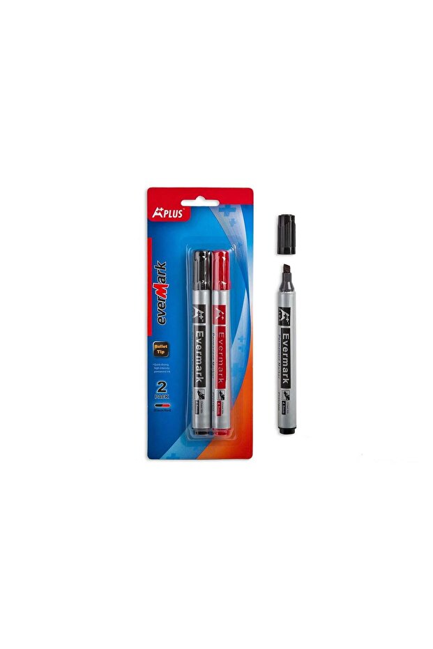 Permanent Marker Set - 2pcs - 1