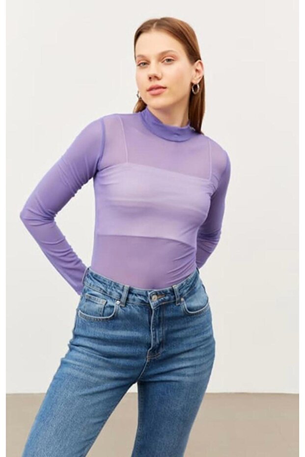 Bluz Tül Transparan - 4