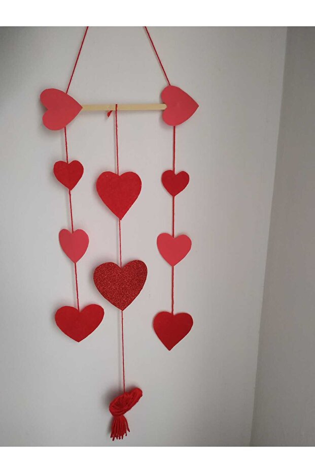 Kalp Duvar Kapı Süsü - 2