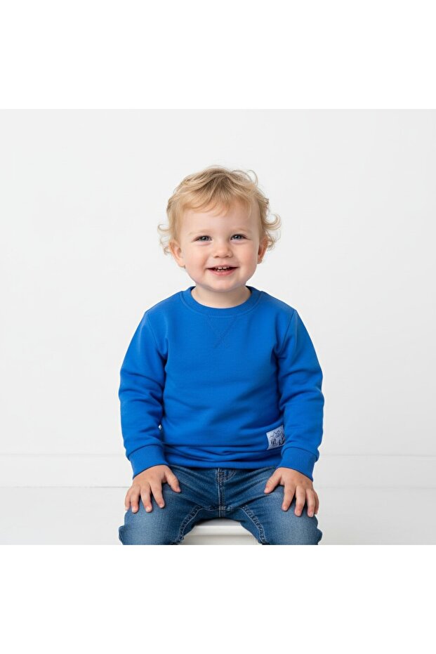 Basic Boy's Sweatshirt - 3