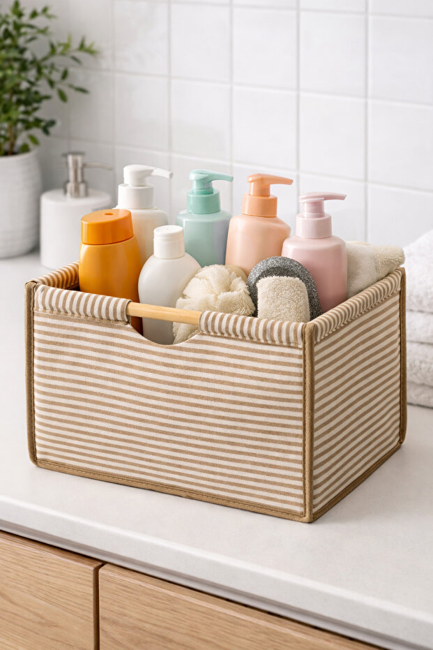 حقيبة غسيل - صندوق تخزين منزلي - 2