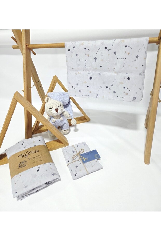 طقم أغطية وسائد مرنة لشخص واحد - 5