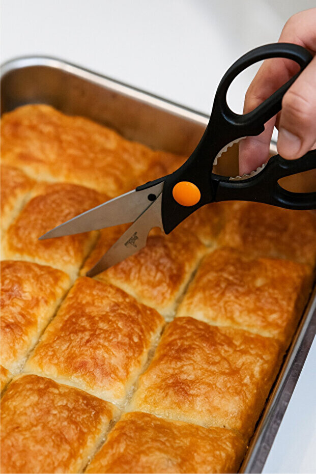 مقص مطبخ متعدد الأغراض باللون الأسود، مقص مطبخ عملي متعدد الوظائف، مقص دجاج - 3