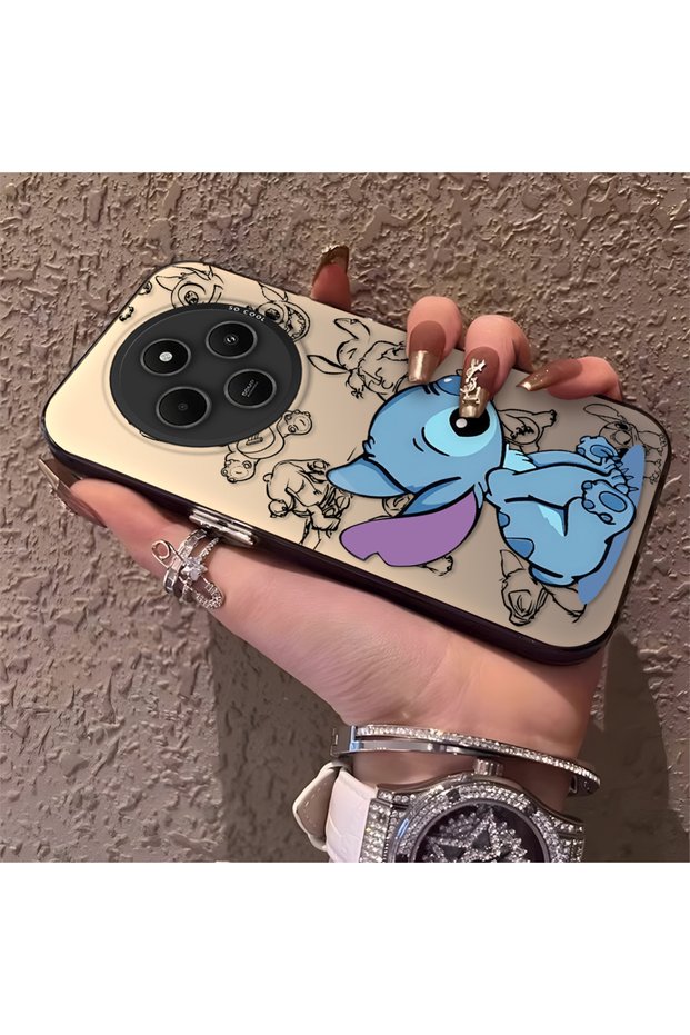 Redmi 14C 4G/5G Compatible High-Quality Cartoon Printed Case, Stylish Versatile Full Protective Cover