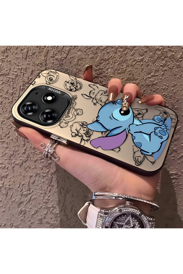 Tecno Spark 10 Pro Compatible High-Quality Cartoon Printed Case, Stylish All-Round Full Protection