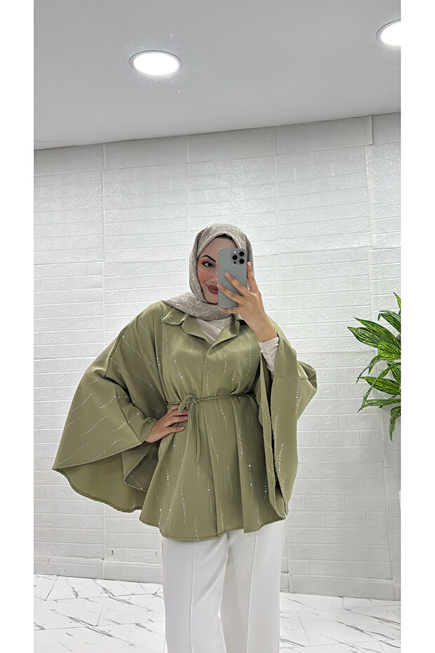 TAŞLI PARLAK PANÇO - 1