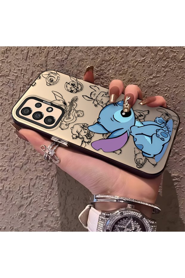 Samsung Galaxy A33 Compatible High-Quality Cartoon Printed Case, Stylish Multi-Faceted Full Coverage