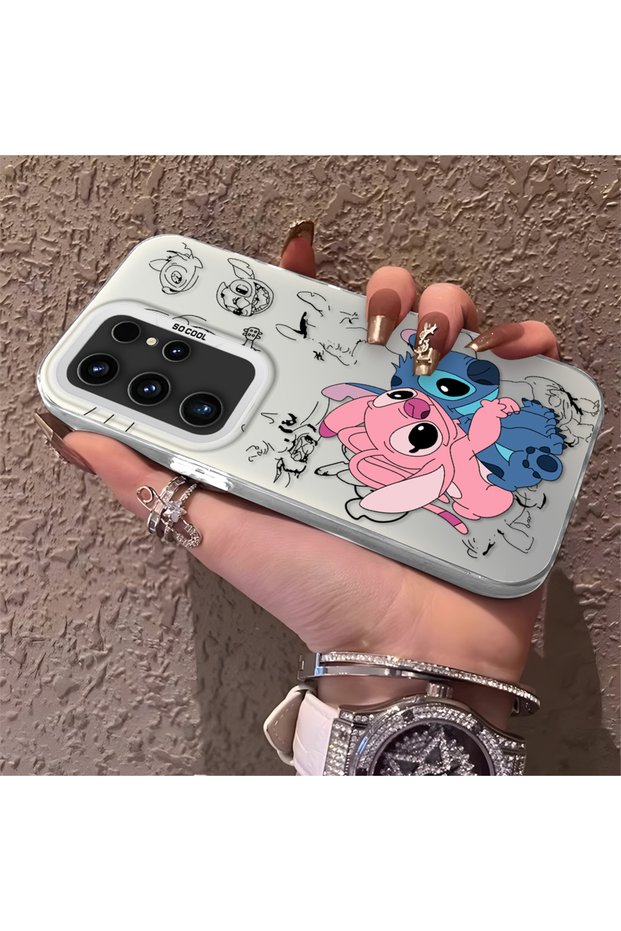 Samsung Galaxy S23 Ultra Compatible High-Quality Cartoon Printed Case, Stylish Versatile Full Coverage