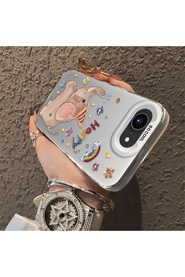 iPhone 16E Compatible Cartoon Elephant Patterns - 3