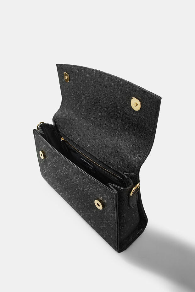 SİYAH MONOGRAM ÇANTA - 5