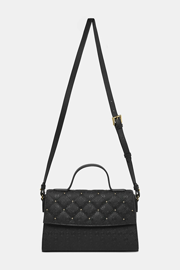 SİYAH MONOGRAM ÇANTA - 2