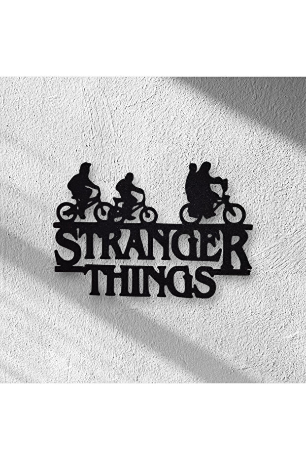 Stranger Things Wall Art 3D Baskı - 1
