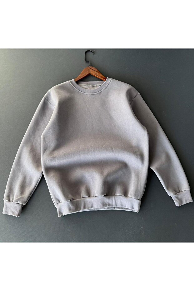 سترة بياقة دائرية بثلاثة خيوط - 1